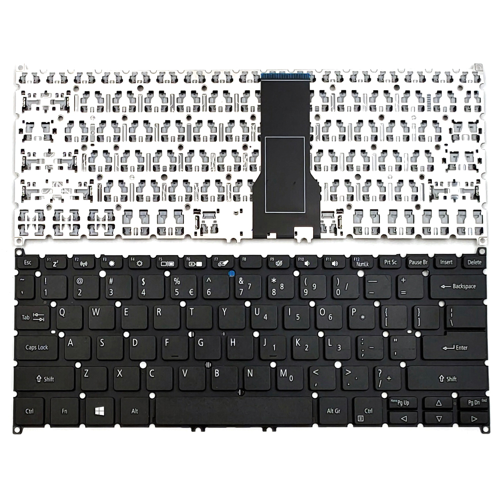 Original New Acer Spin 5 SP513-51 SP513-52N SP513-52NP SP513-53N Series Keyboard US Black
